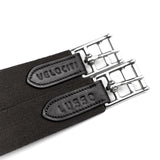 Shires Velociti Lusso Anatomical Stud Girth #colour_black