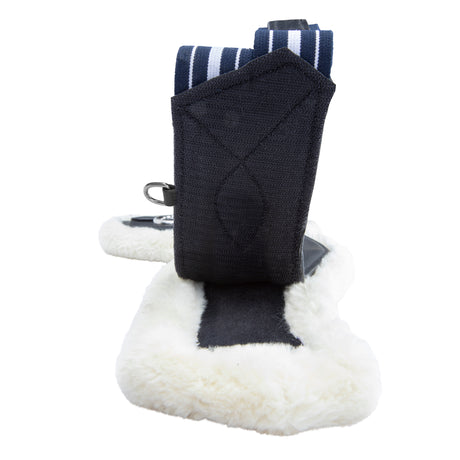 Shires Velociti Lusso Elite Anatomical Girth #colour_black