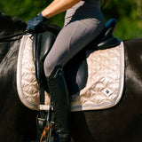 Imperial Riding Lenny Dressage Saddle Pad #colour_latte