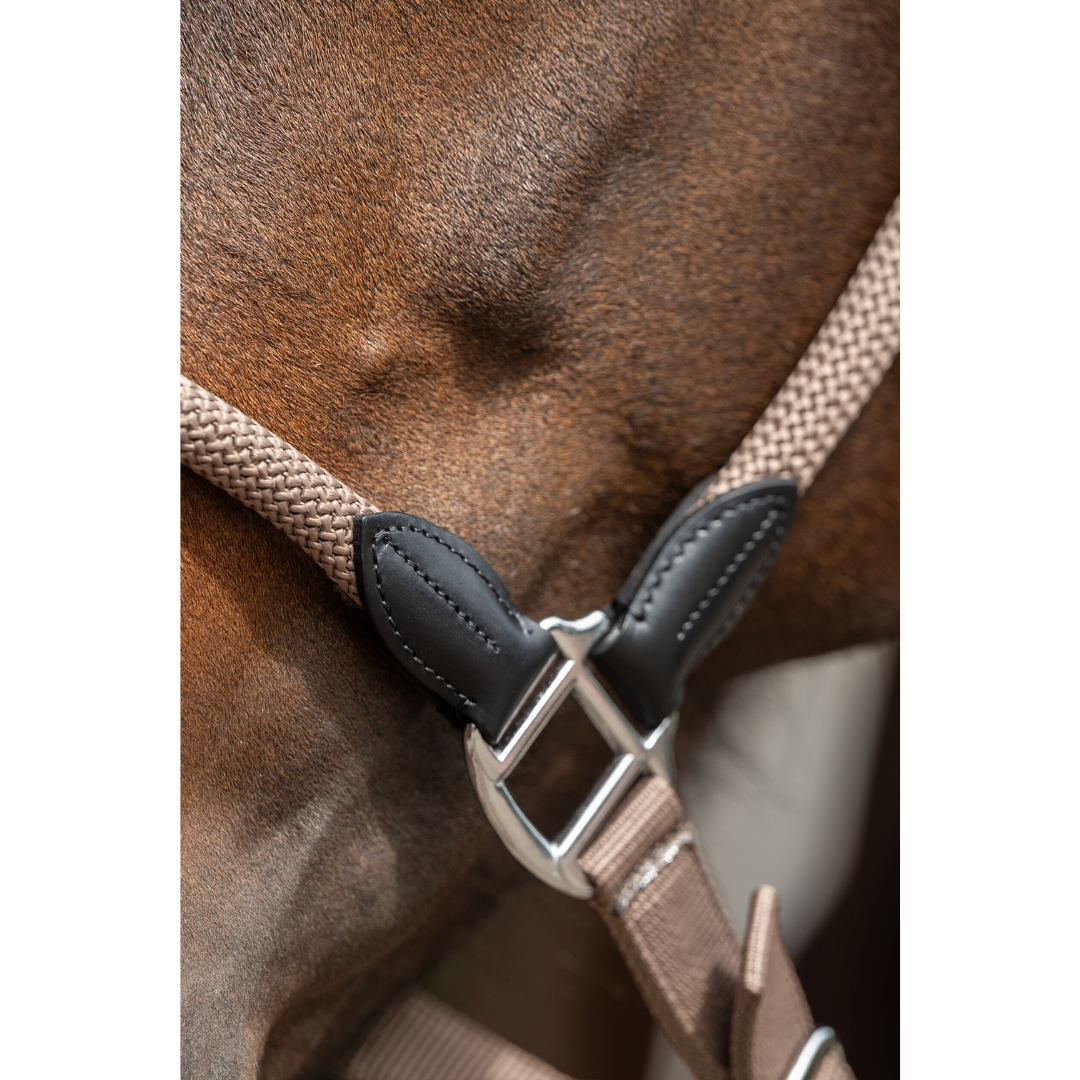 HKM Head Collar -Carlotta- #colour_taupe