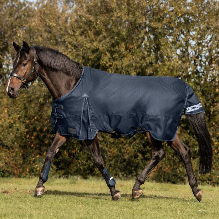 Waldhausen Arctic 100g Turnout Rug #colour_night-blue