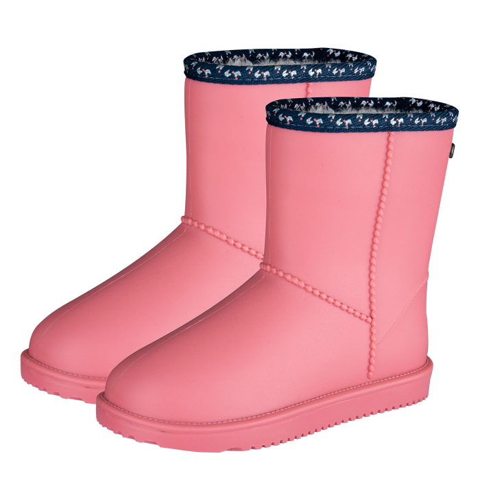 E.L.T Lucky Heart Children's Bootie #colour_pink-red