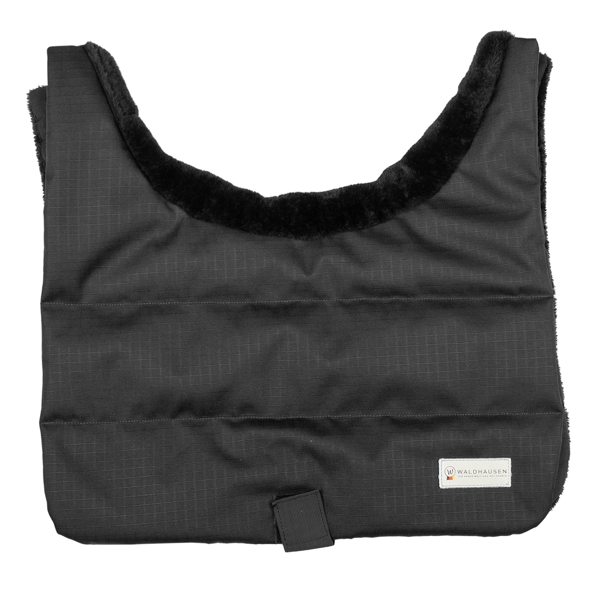 Waldhausen Horse Bib #colour_black