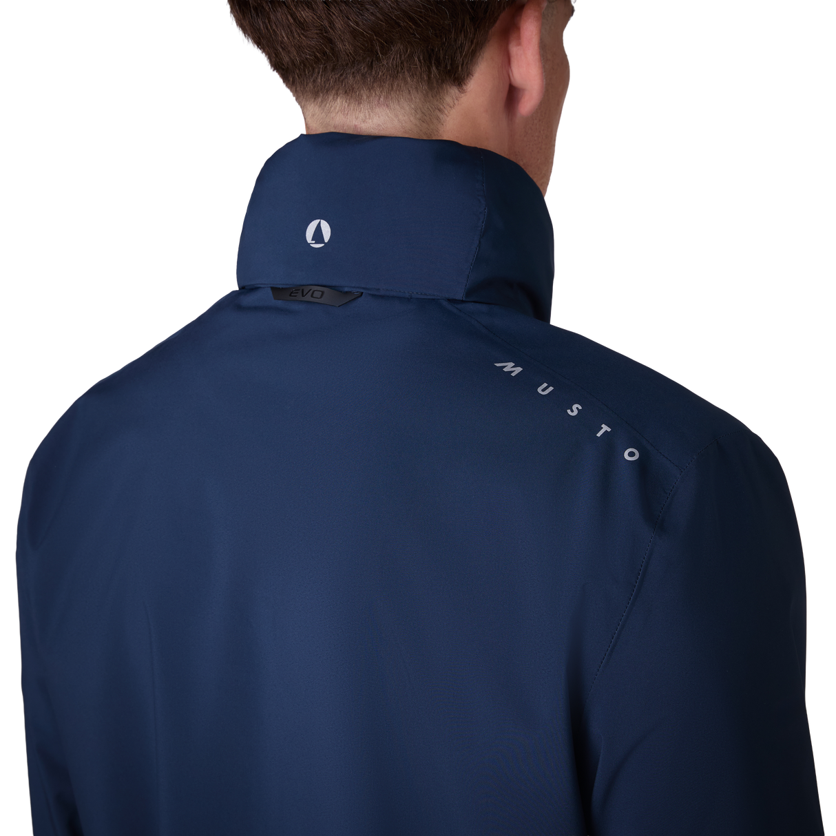 Musto Men's Evo Waterproof Crew Jacket #colour_navy