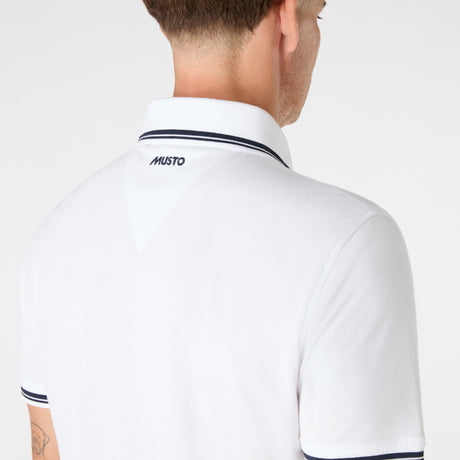 Musto Men's Original Tipped Pique Polo #colour_white