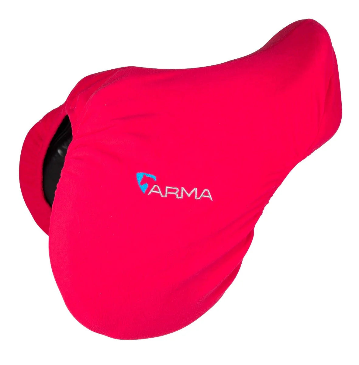 Shires ARMA Fleece Saddle Cover #colour_pink