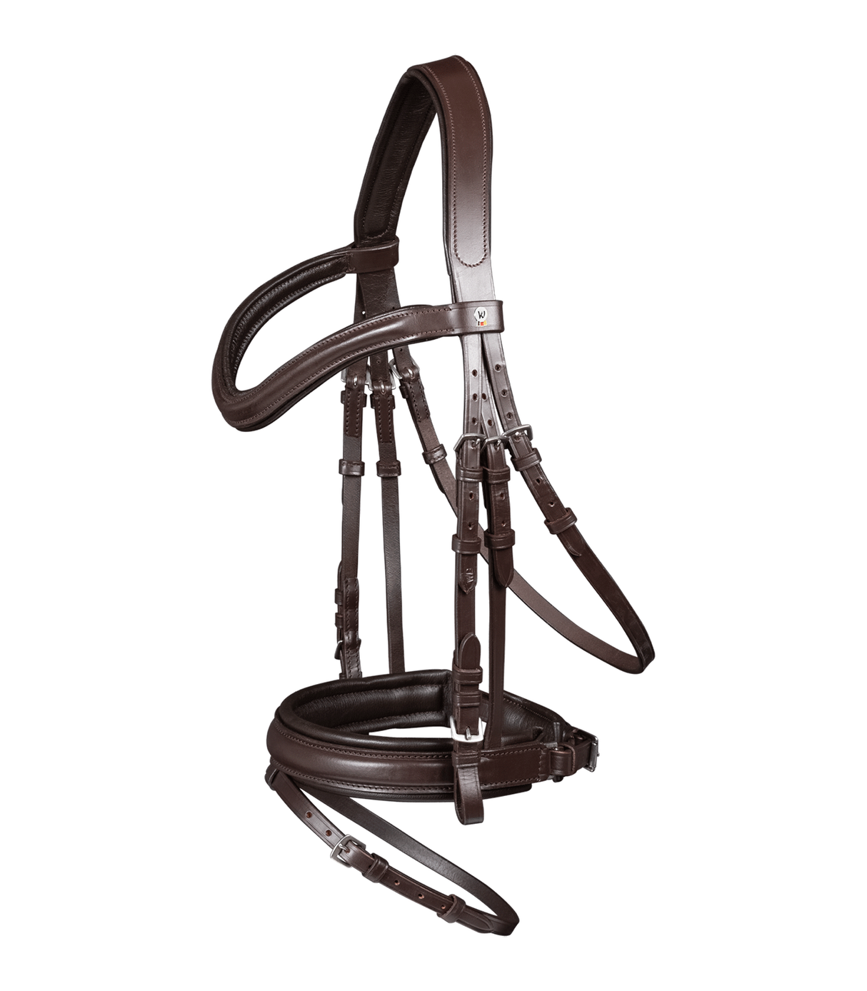 Waldhausen X-Line Standard Bridle Stockholm #colour_brown