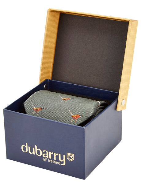 Dubarry Madden Silk Tie #Colour_olive