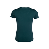 HKM Women's T-Shirt -Livigno Horse Head- #colour_deep-green