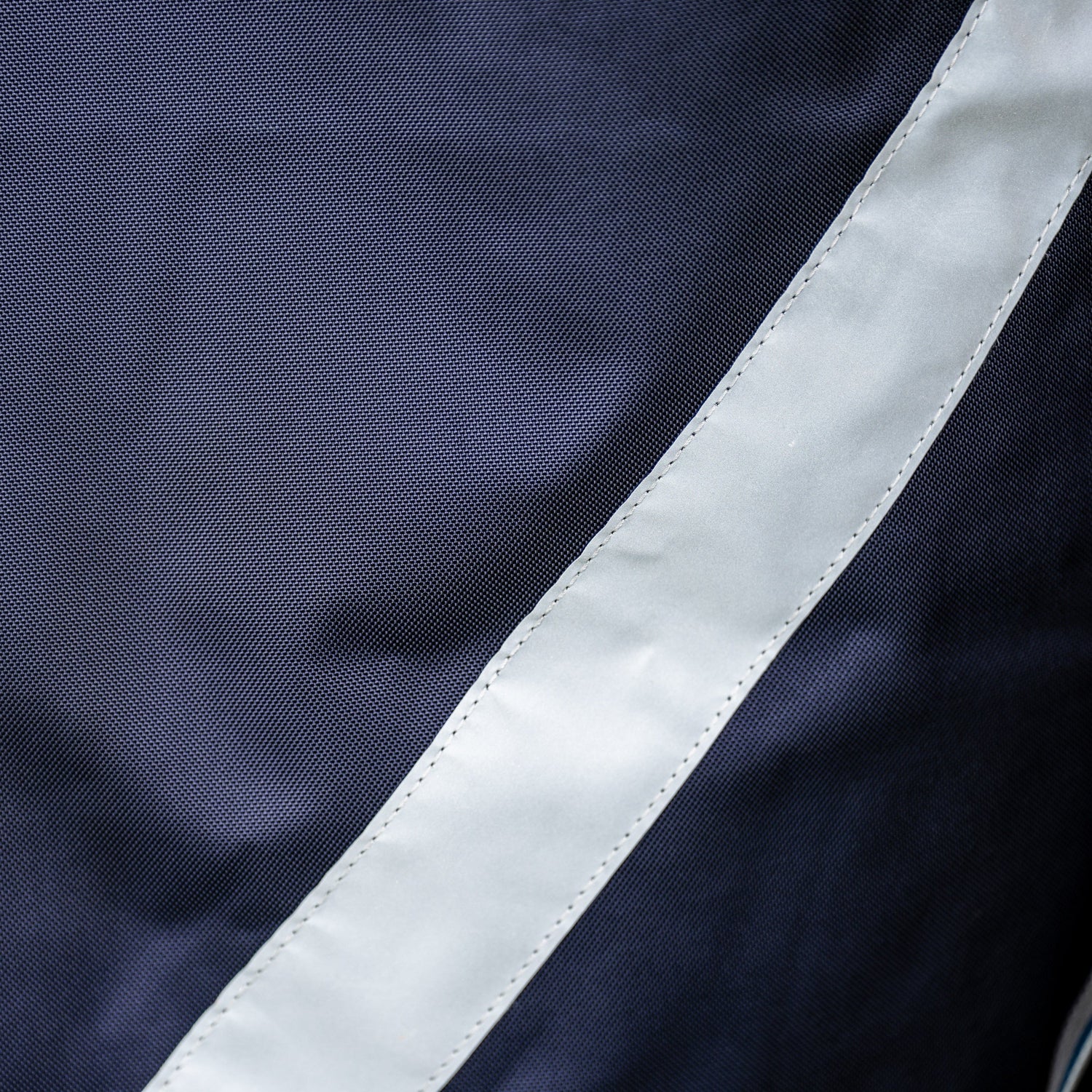 Horseware Irelanc Rambo Optimo Turnout (0g Outer with 400g Liner) #colour_navy-thunderstorm-grey-silver