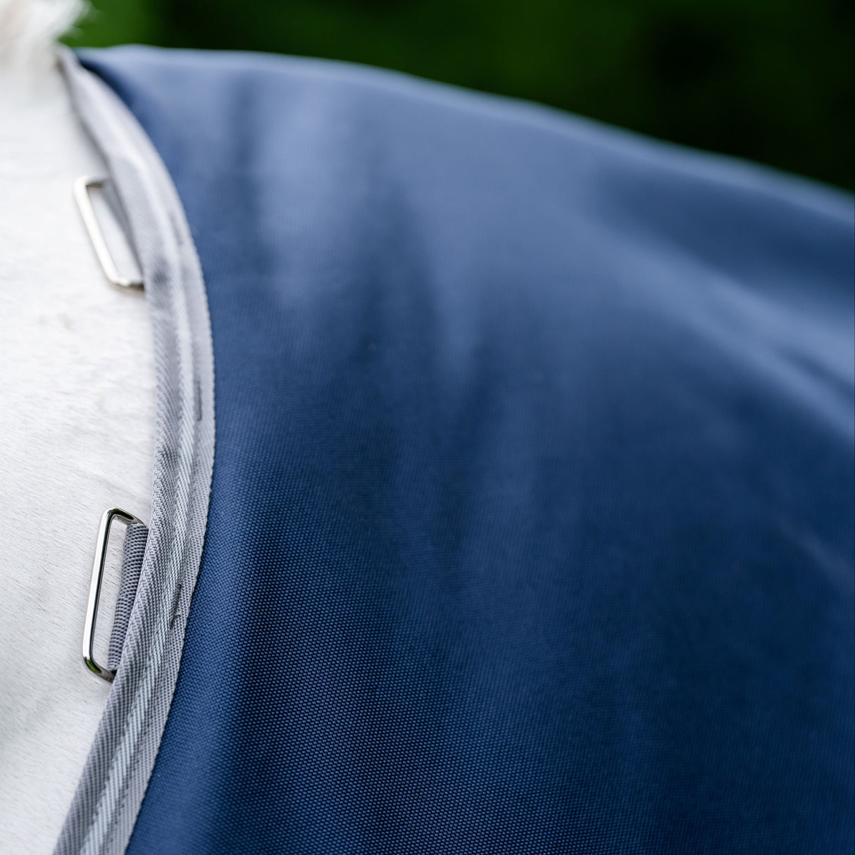 Horseware Ireland Amigo 1200D XL 150g Turnout Rug #colour_navy-titanium-grey-silver