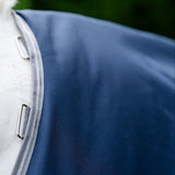 Horseware Ireland Amigo 1200D XL 150g Turnout Rug #colour_navy-titanium-grey-silver