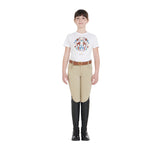 Kids' unisex breeches in technical fabric