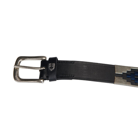 Leather belt with southwest patterm