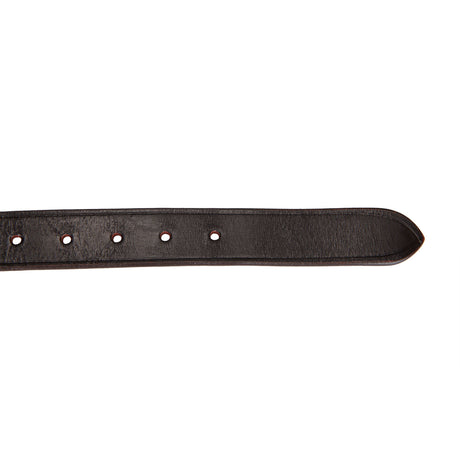 Leather belt with southwest patterm