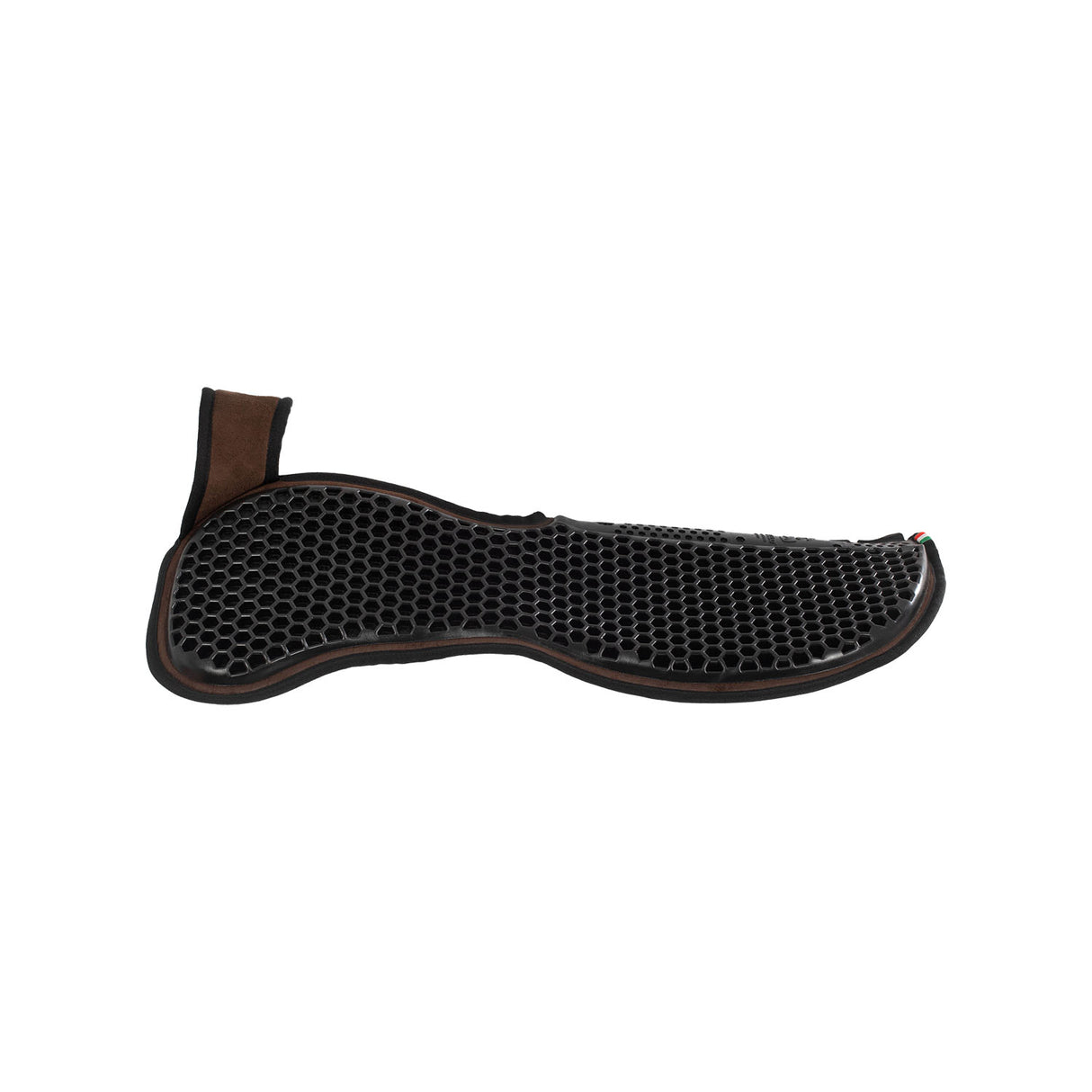 Acavallo Pad SP WFS Suede Hexagonal Gel Flat #colour_brown