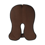Acavallo Pad SP WFS Suede Hexagonal Gel Flat #colour_brown