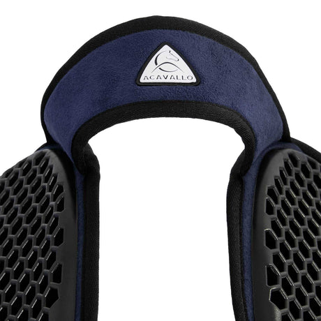 Acavallo Pad SP WFS Suede Hexagonal Gel Flat #colour_blue