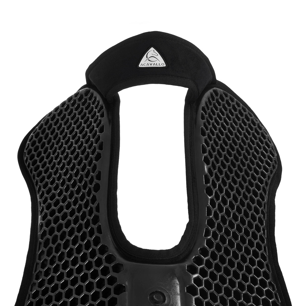 Acavallo Pad SP WFS Suede Hexagonal Gel Flat #colour_black