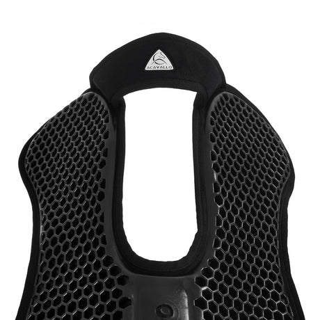 Acavallo Pad SP WFS Suede Hexagonal Gel Flat #colour_black