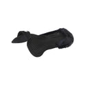 Acavallo Pad SP WFS Suede Rear Sheepskin Hexagonal Gel Flat #colour_black-black