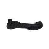 Acavallo Pad SP WFS Suede Rear Sheepskin Hexagonal Gel Flat #colour_black-black