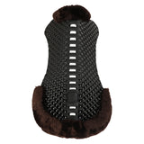 Acavallo Pad Piuma-FS Respira-FS Cut-Out Eva Rear Riser #colour_brown