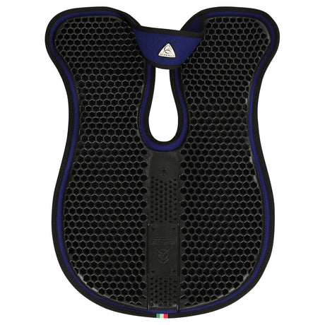 Acavallo Slim Pad WFS Felt Hexagonal Gel Flat #colour_blue