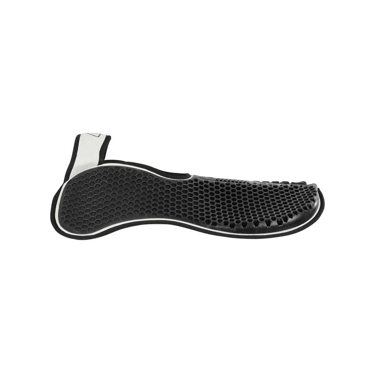 Acavallo Pad WFS Suede Hexagonal Gel Rear Riser #colour_white