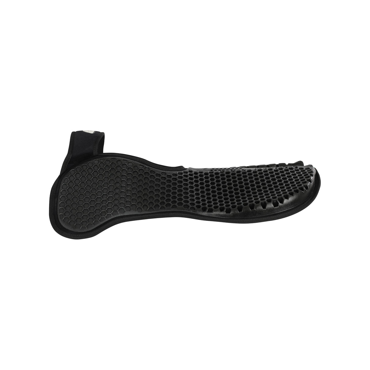 Acavallo Pad WFS Suede Hexagonal Gel Rear Riser #colour_black