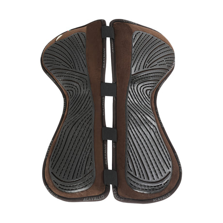 Acavallo Pad Mf Jccs Cw-Fs Suede Grip Gel Flat #colour_brown