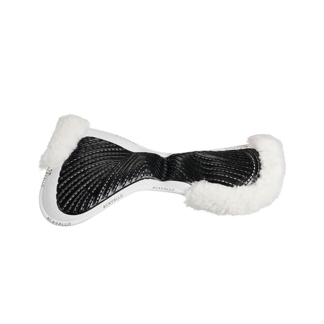 Acavallo Pad Mf-S Jccs-S Cw-Cs Suede Cut-Out Sheepskin Gel Grip Flat
#colour_white-white