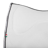 Acavallo Saddle Pad DS CW-3Ds Memory Foam 3D Spacer #white