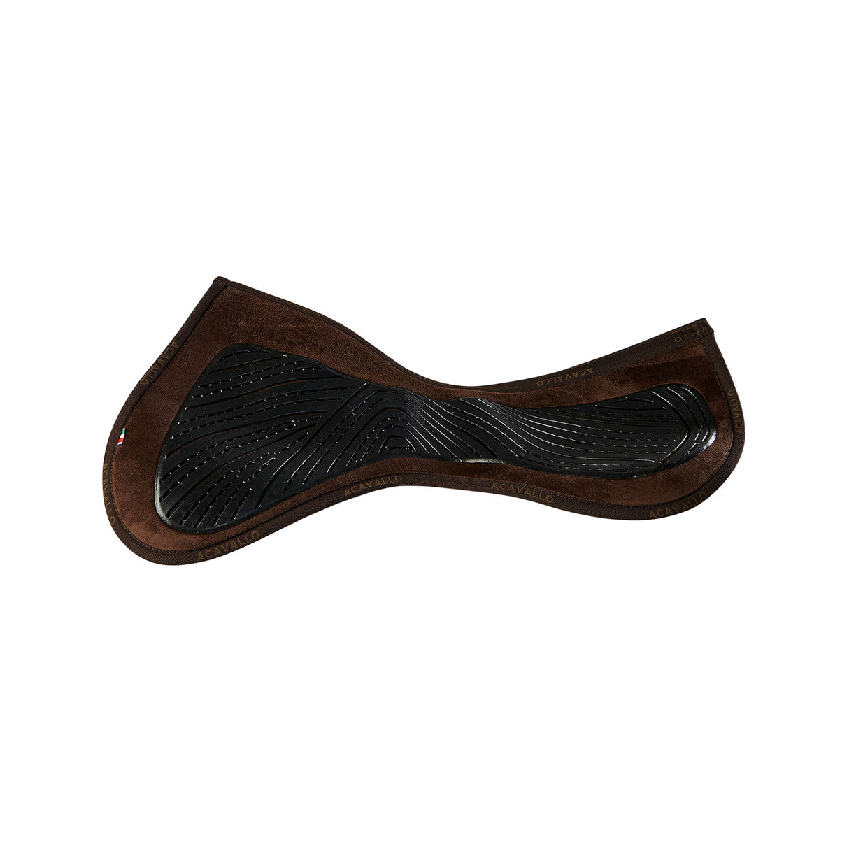 Acavallo Pad SP JCCS CW-CS Suede Twin-Sided Gel Grip Flat #colour_brown