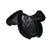 Acavallo Saddle Pad JS-S CW-CS Cut-Out Numnah Twin Sided Gel Grip #colour_black-black