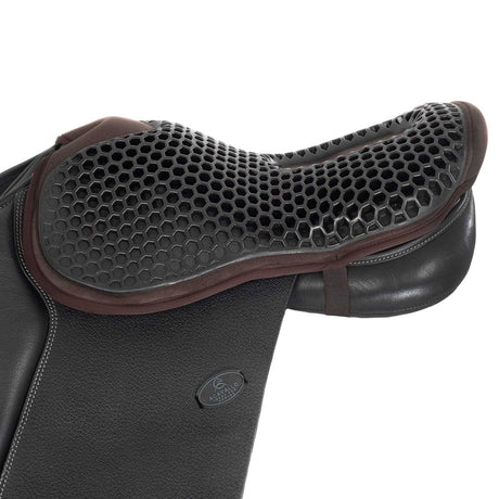 Acavallo Ortho-Coccyx Seat Saver Jumping Hexagonal Gel-Out Dri-Lex 20mm #colour_brown