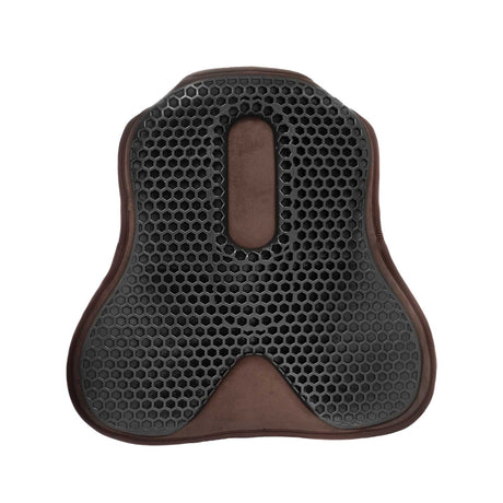 Acavallo Ortho-Coccyx Seat Saver Jumping Hexagonal Gel-Out Dri-Lex 20mm "Offer" #colour_brown