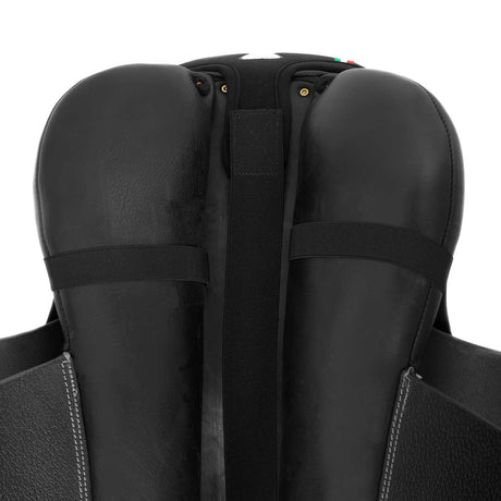 Acavallo Ortho-Coccyx Seat Saver Jumping Hexagonal Gel-Out Dri-Lex 20mm #colour_black