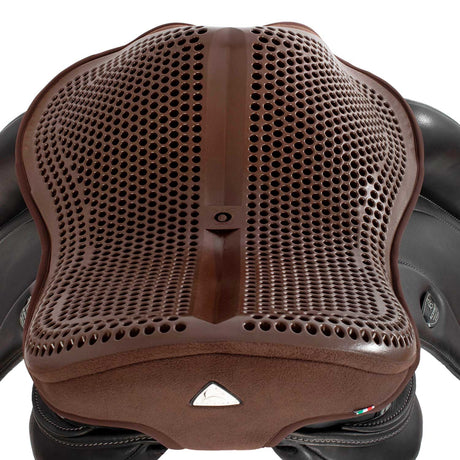 Acavallo Standard Seat Saver Dressage Classic Gel-Out Dri-Lex 20mm #colour_brown
