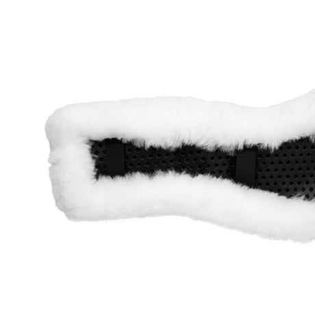 Acavallo Short Girth Sleeve Classic Gel Sheepskin #colour_white