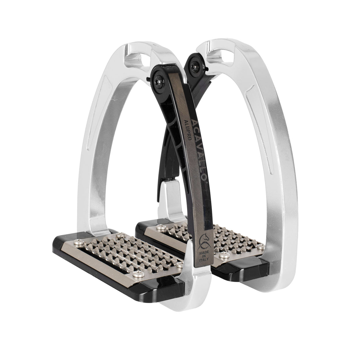 Acavallo Arena Alupro Stirrups #colour_silver