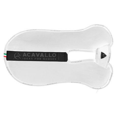 Acavallo Piuma Pad WFS Pocket Suede Flat #colour_white