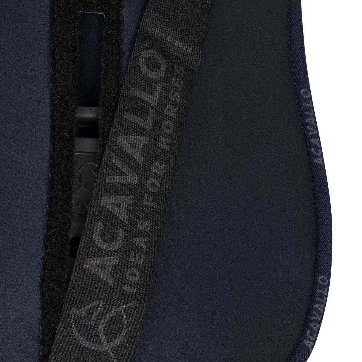 Acavallo Piuma Pad WFS Pocket Suede Flat #colour_blue
