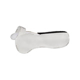 Acavallo Piuma Pad WFS Pocket Suede Front & Rear Riser #colour_white