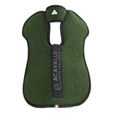 Acavallo Piuma Pad WFS Pocket Double Felt Flat #colour_green