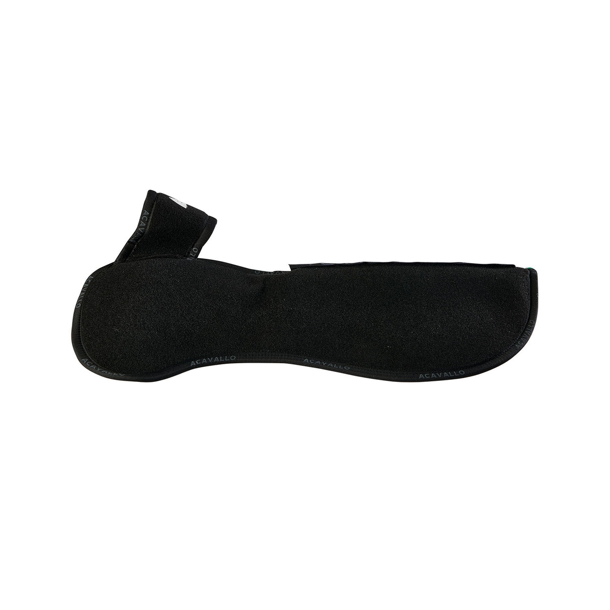 Acavallo Pad Piuma WFS Pocket Double Felt Front Riser #colour_black
