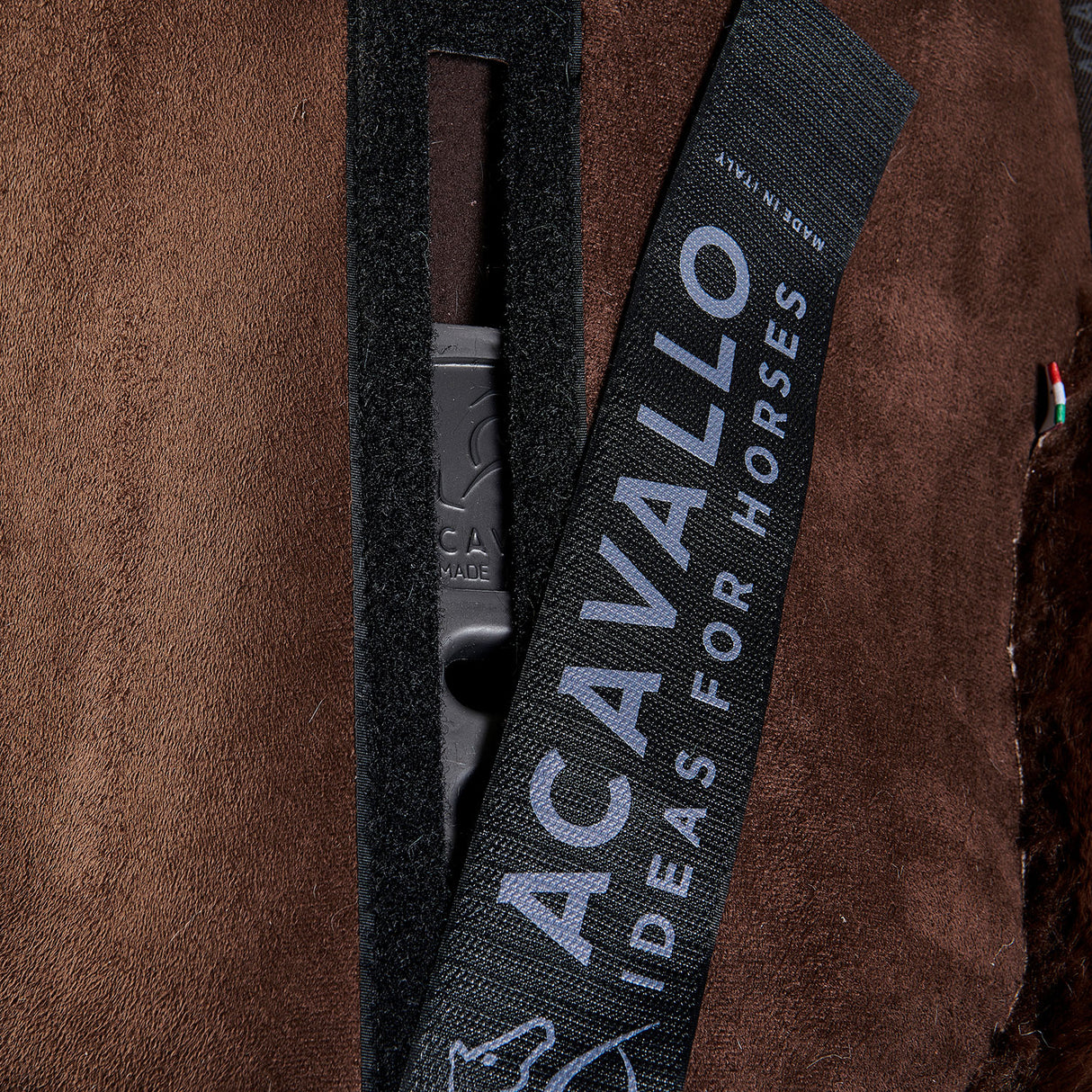 Acavallo Pad Piuma-FS WFS-FS Pocket Suede Flat #colour_brown-brown