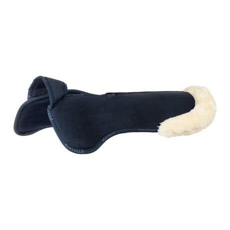 Acavallo Pad Piuma-FS WFS-FS Pocket Suede Flat #colour_blue-natural