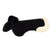 Acavallo Pad Piuma-FS WFS-FS Pocket Suede Front Riser #colour_black-natural