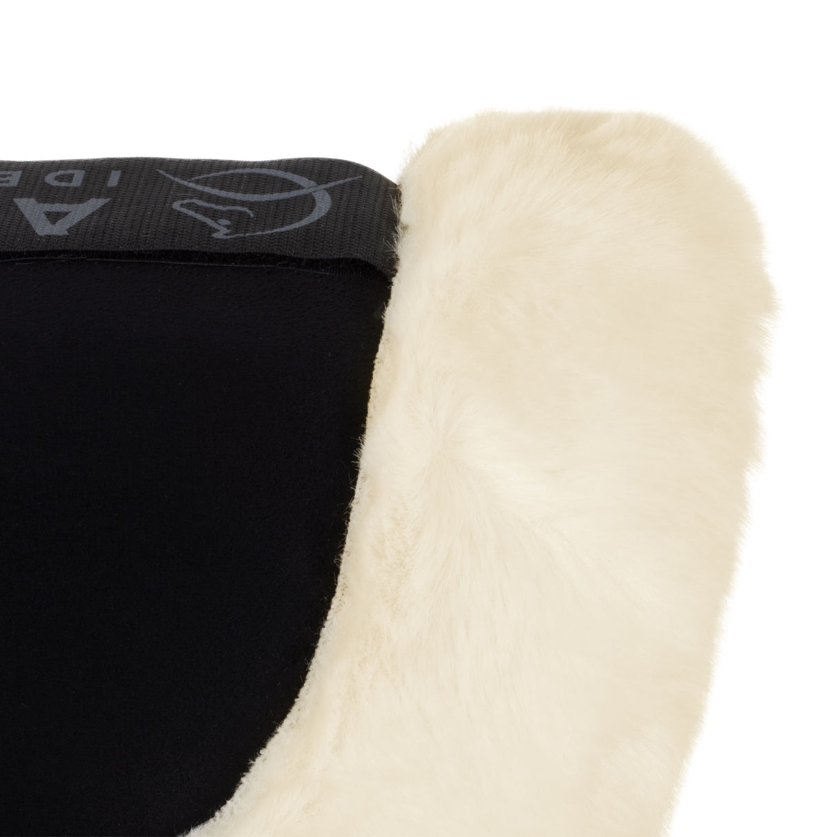 Acavallo Pad Piuma-FS WFS-FS Pocket Suede Front Riser #colour_black-natural